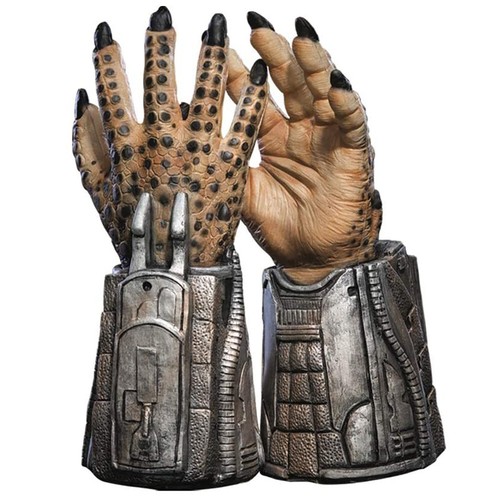 Predator mask gloves halloween - mask,
